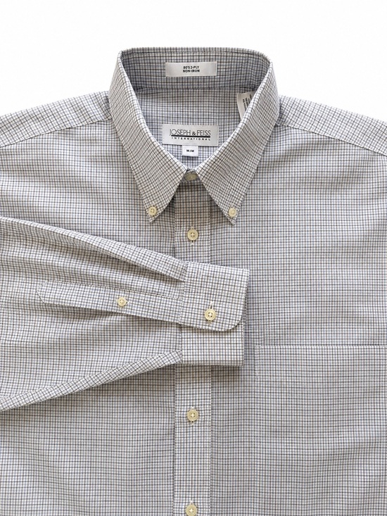 Joseph & Feiss Other - Joseph & Feiss International Button-Down Dress Shirt Medium 2-Ply No Iron Cotton